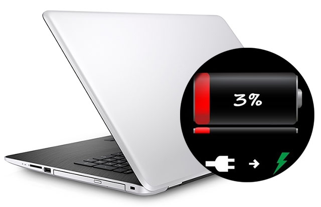 Быстро разряжается аккумулятор на ноутбуке, батарея не держит заряд, быстро садится, цена от 650 руб