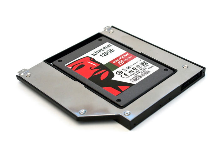 Установка SSD в дисковод ноутбука через Optibay